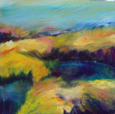 Kamouraska I, huile sur toile 76cm x 76cm