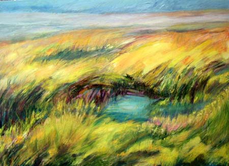 Kamouraska III, huile sur toile 102cm x 122cm