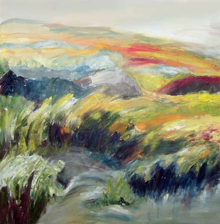 Kamouraska IV, huile sur toile 76cm x 76cm