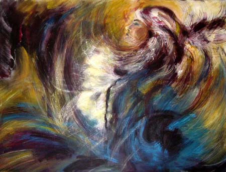 Czardas, acrilique sure toile 92cm x 122cm